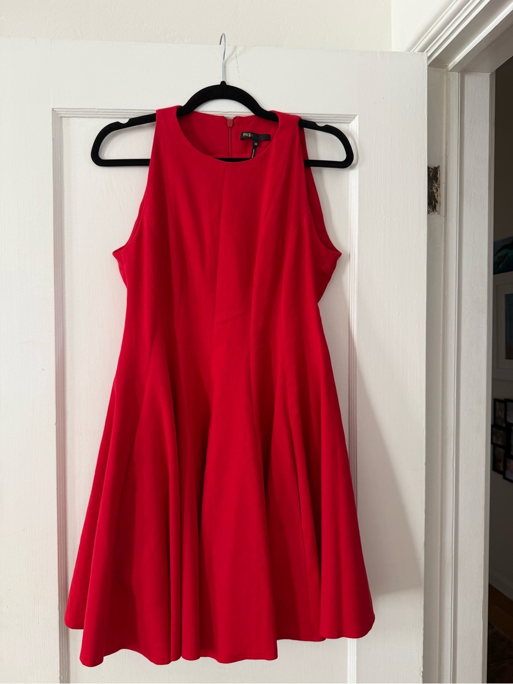Red Maje Tank Formal Dress Size EU 38